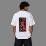 Iconic RCB Edition Oversized Graphic T-Shirt – White - Image 2